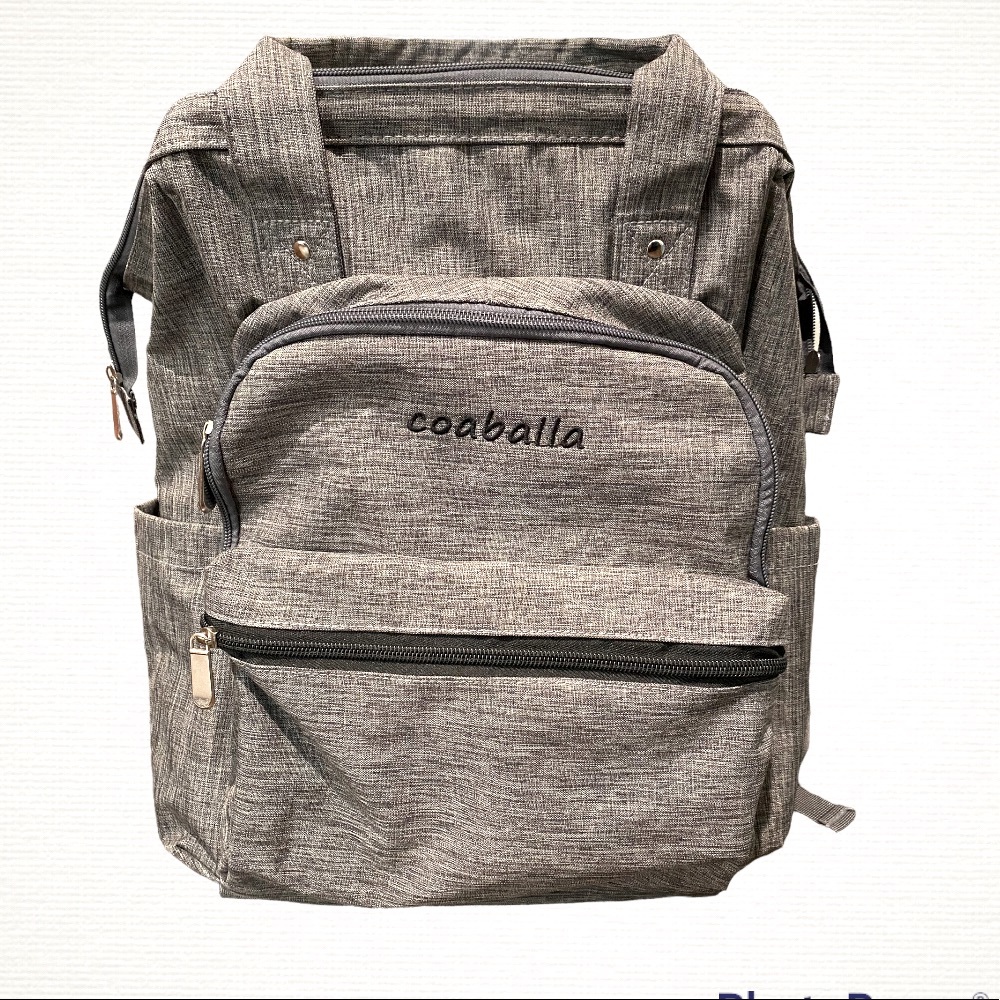 Coaballa diaper backpack. Like new. Never used.